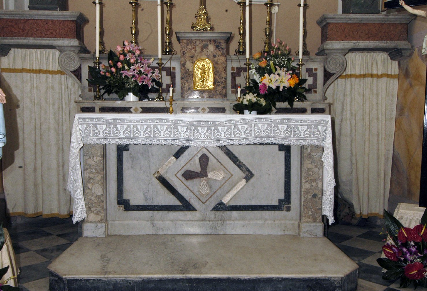 altare, opera isolata - bottega campana (sec. XIX)