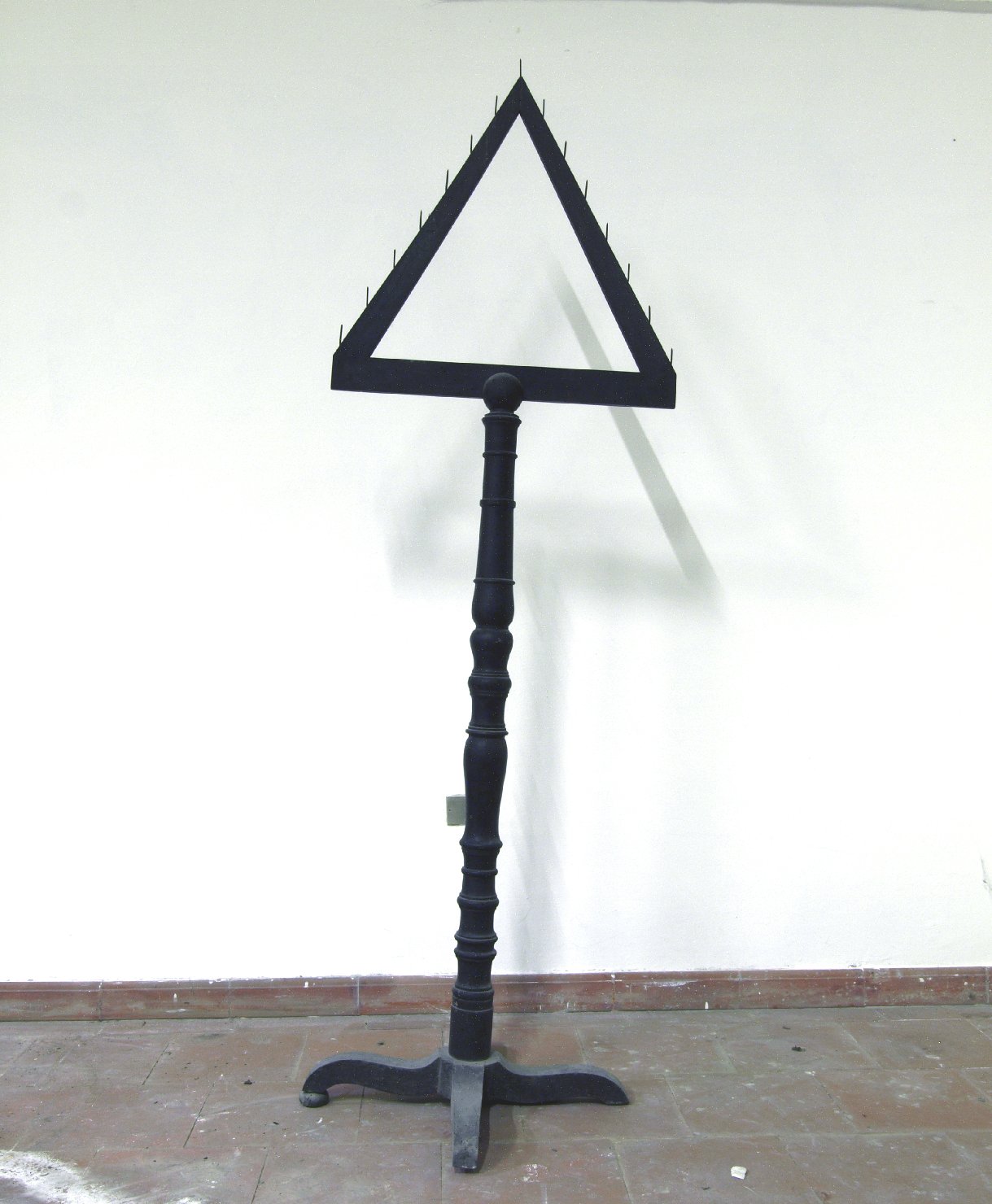 portacandele - bottega campana (seconda metà sec. XIX)