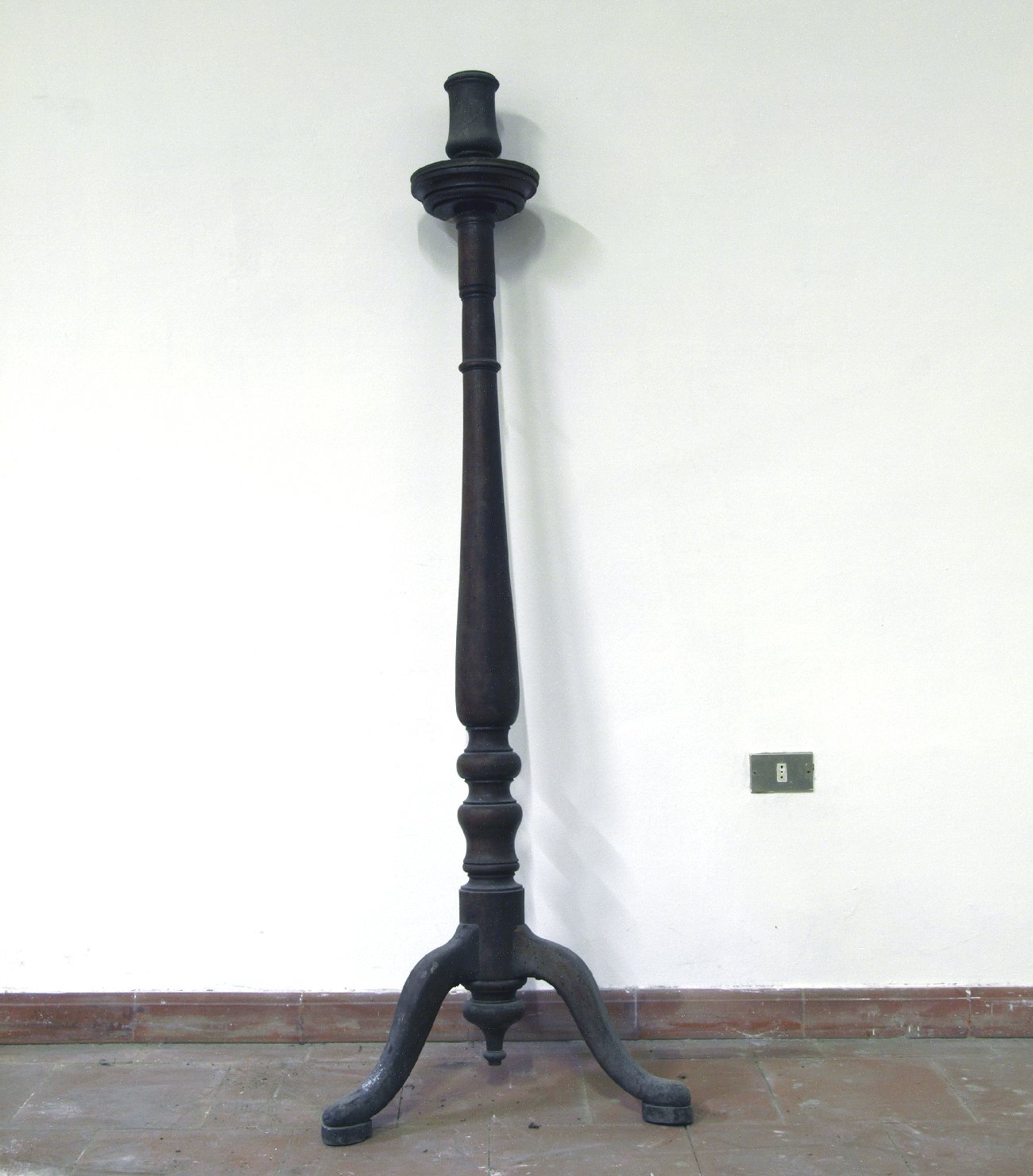 portacandele - bottega campana (seconda metà sec. XIX)