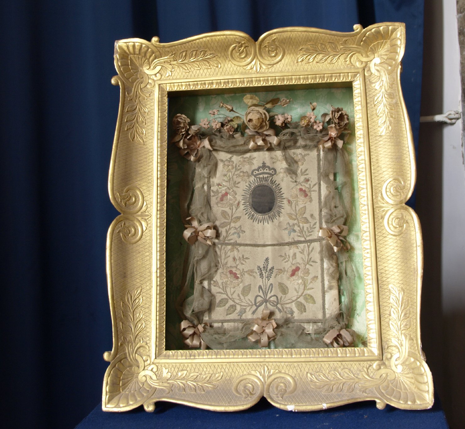 motivo decorativo fitomorfo (catenella, opera isolata) - ambito campano (sec. XVIII)