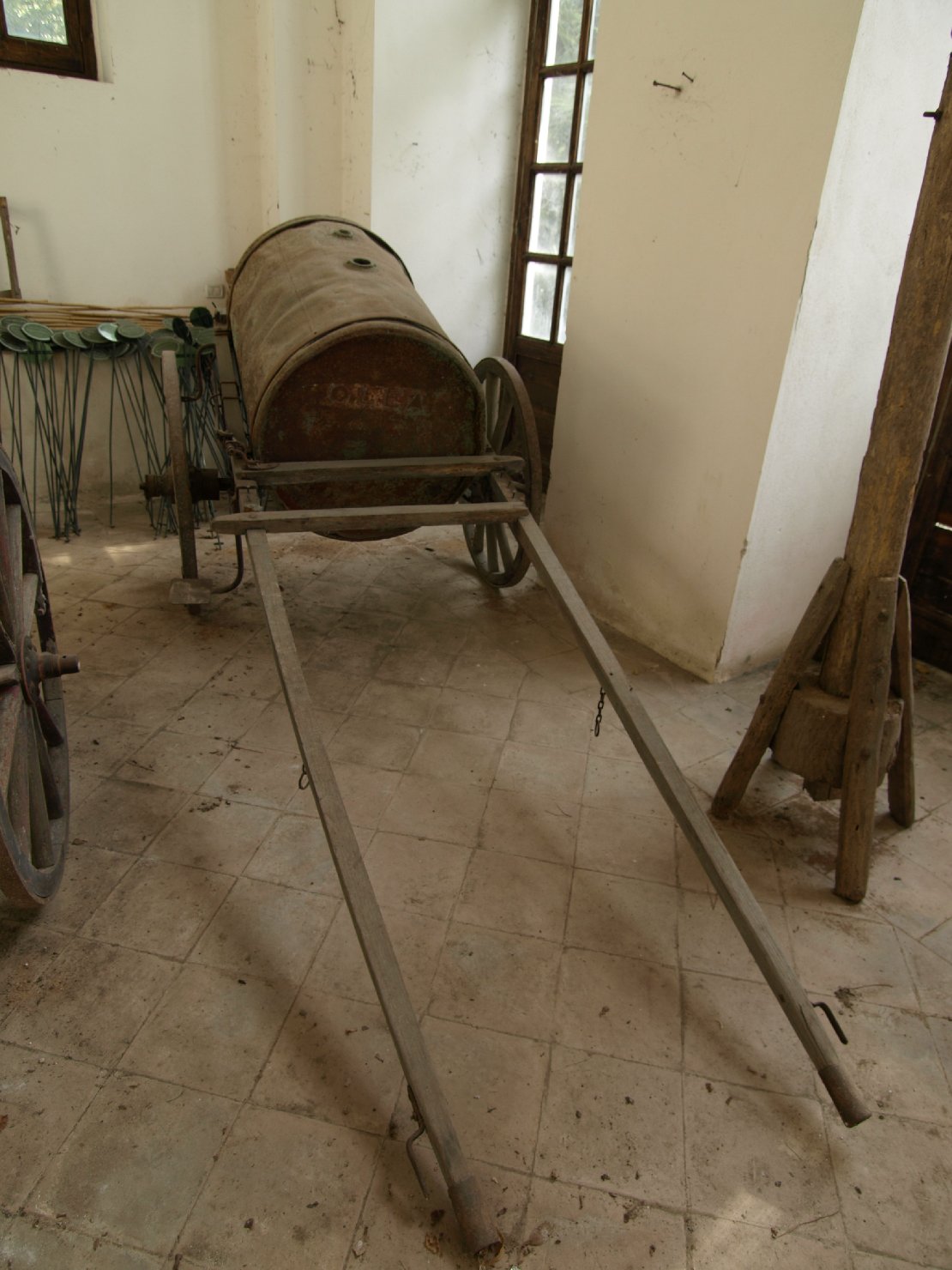 bottalina da trasporto, opera isolata - ambito campano (sec. XIX)