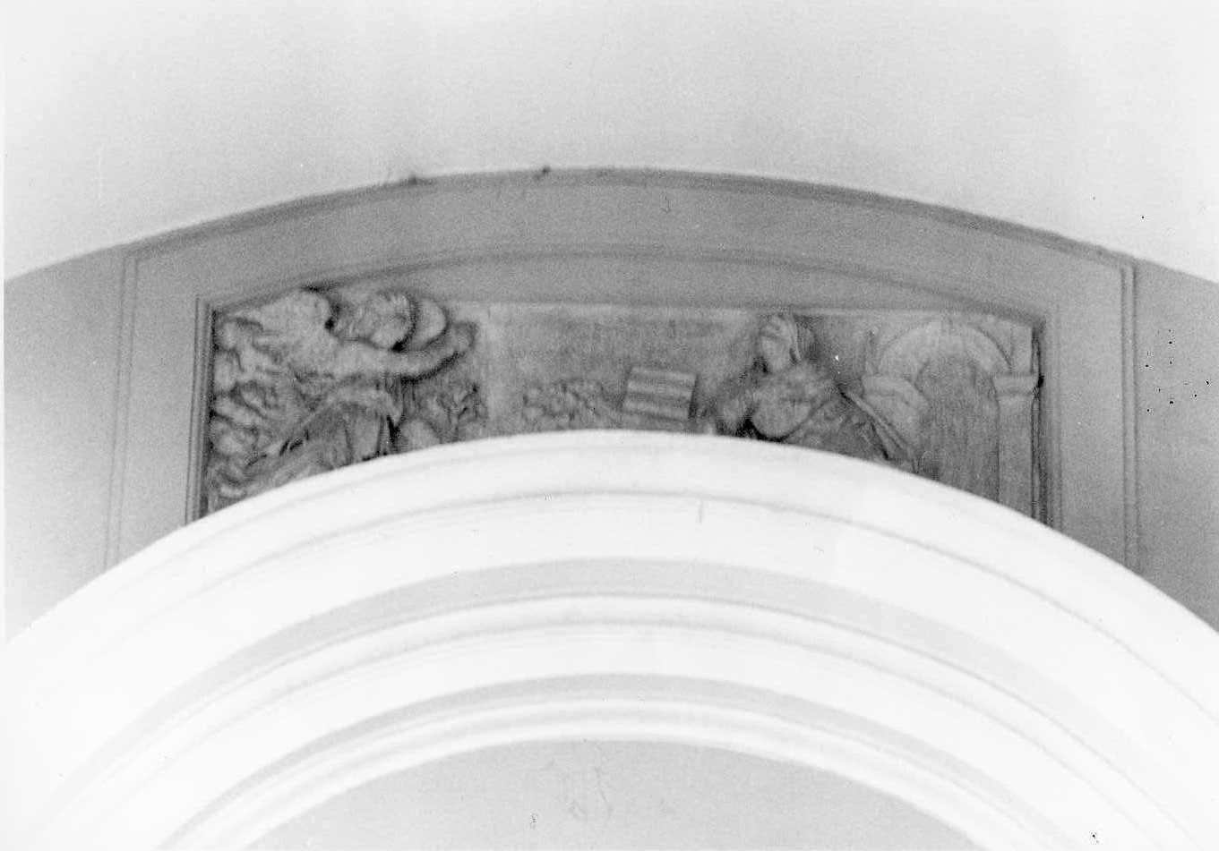 Annunciazione (rilievo) - bottega napoletana (seconda metà sec. XVI)