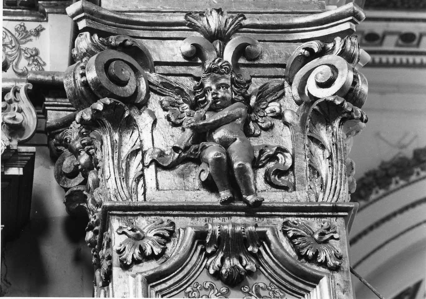 decorazione parietale - bottega campana (sec. XVIII)
