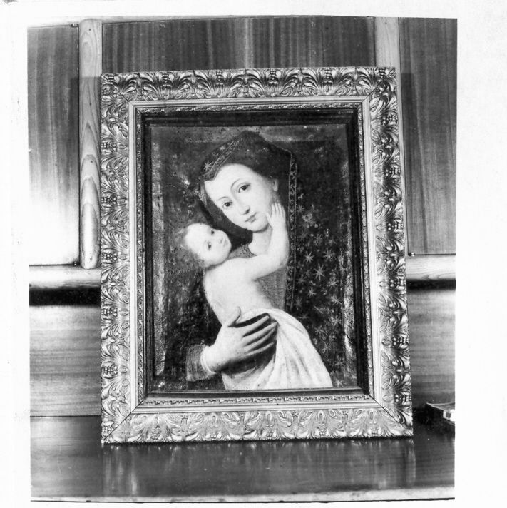 Madonna con Bambino (dipinto) - ambito spagnolo (inizio sec. XVII)