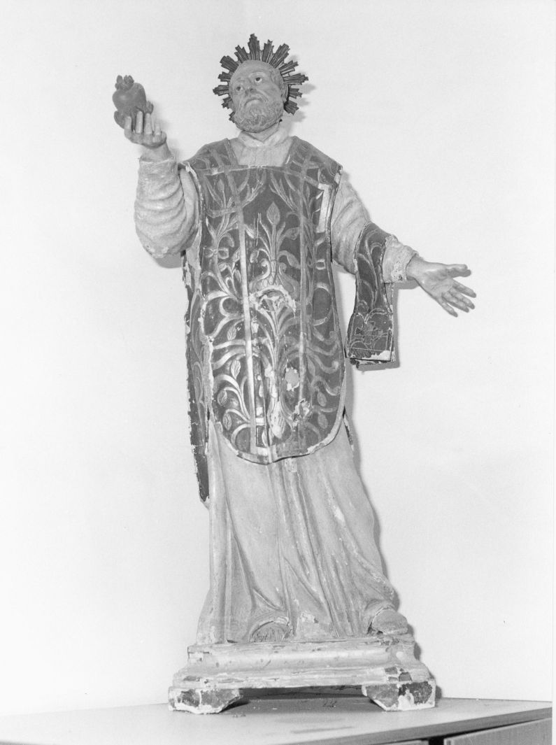 San Filippo Neri (statua) - bottega irpina (seconda metà sec. XVIII)