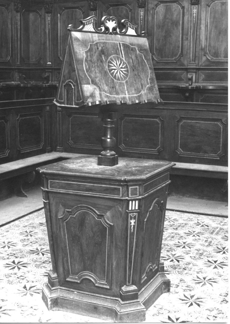 leggio di Moscariello Costantino (attribuito), Moscariello Giovanni (attribuito) (sec. XVIII)