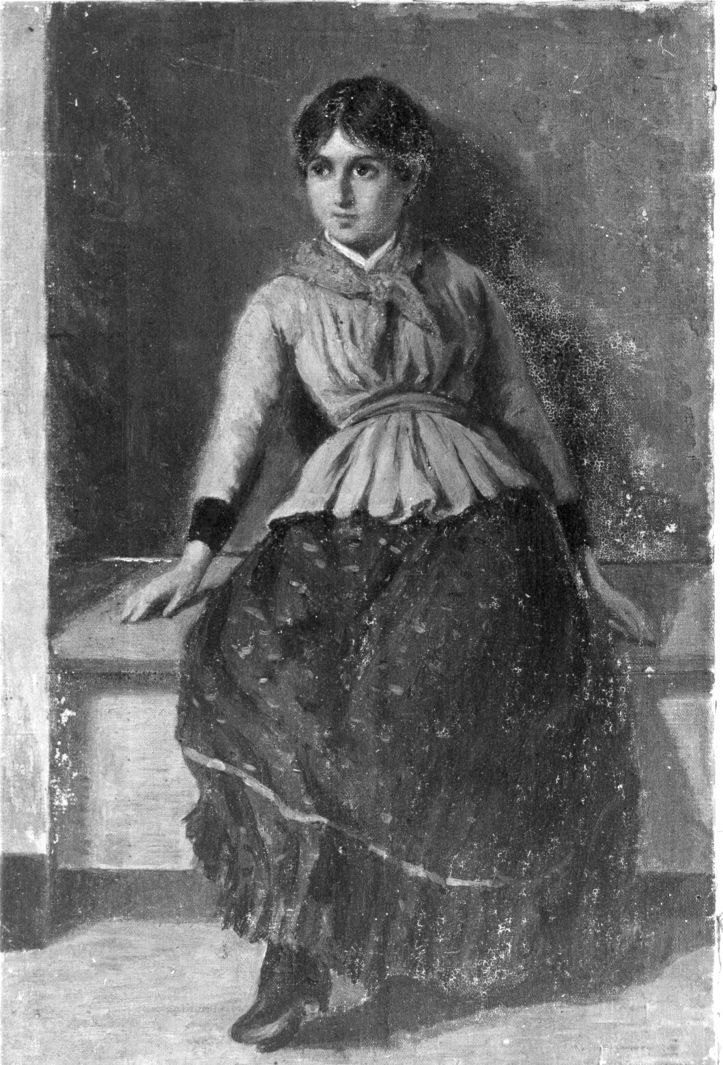 ritratto di donna (dipinto, opera isolata) di Martelli Achille (attribuito) (seconda metà sec. XIX)