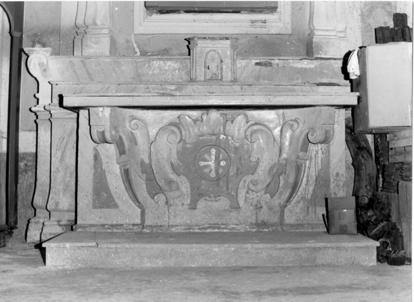 altare, serie - bottega campana (sec. XVIII)