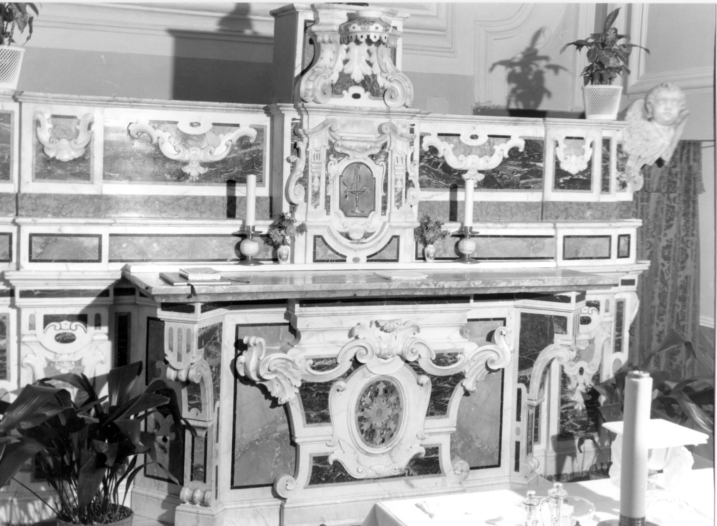 altare maggiore - bottega napoletana (sec. XVIII)