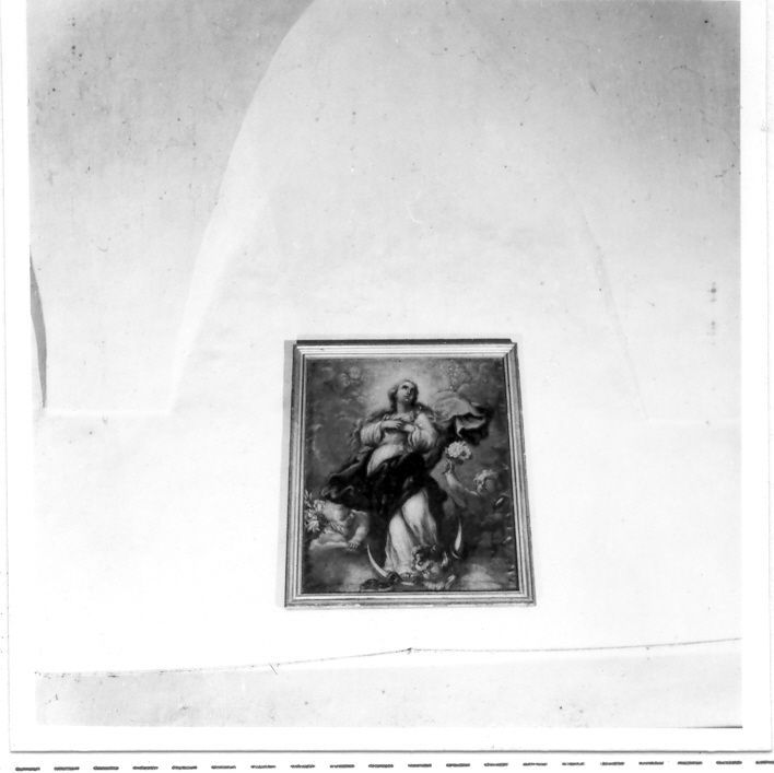 Immacolata Concezione (dipinto) di Malinconico Nicola (attribuito) (seconda metà sec. XVII)