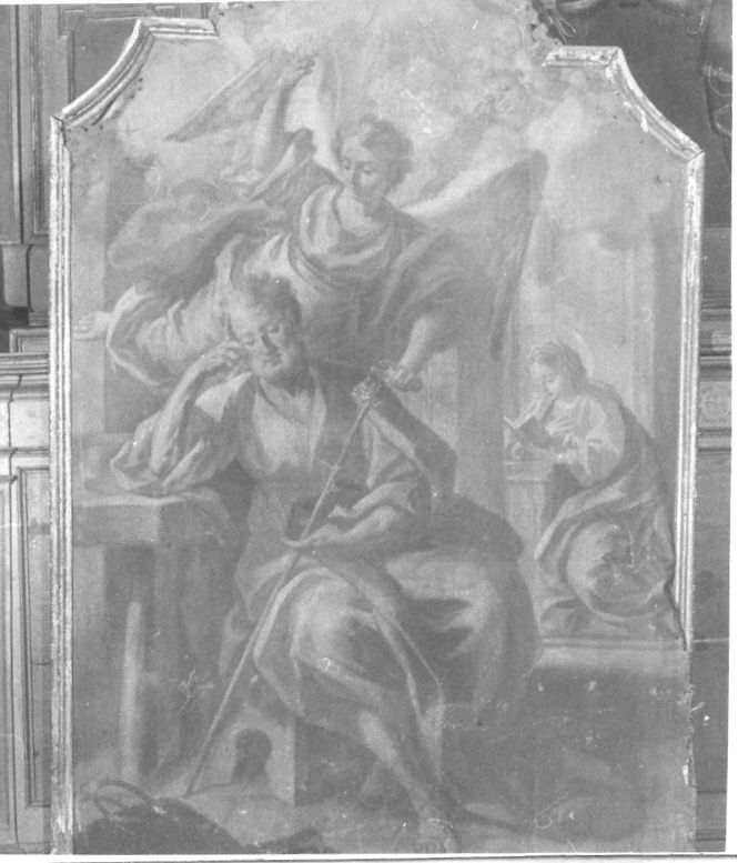 sogno di San Giuseppe (dipinto) di Cestaro Jacopo (attribuito) (sec. XVIII)