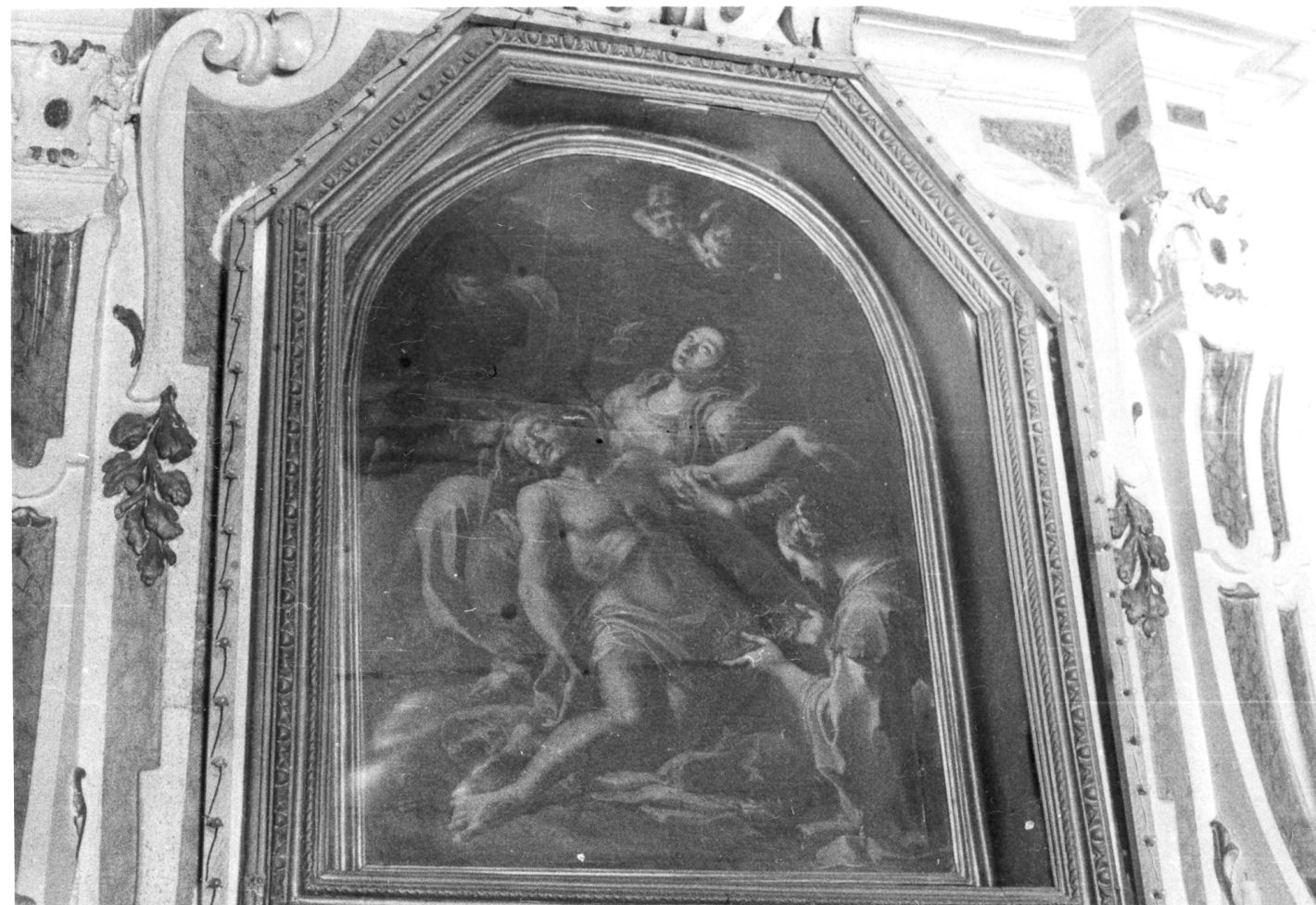 Pietà (dipinto) di D'Asti Andrea (attribuito) (sec. XVIII)