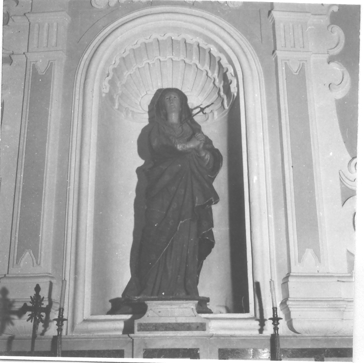 Madonna Addolorata (statua) di Fumo Nicola (attribuito) (inizio sec. XVIII)