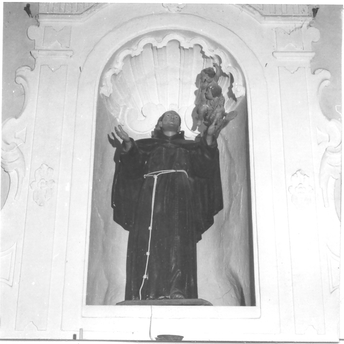 San Pietro d'Alcantara (statua) di Fumo Nicola (attribuito) (inizio sec. XVIII)