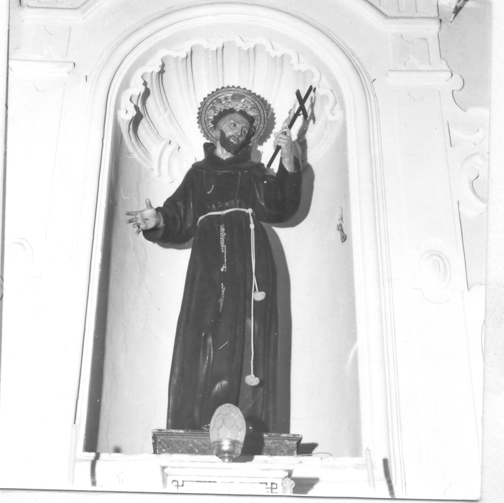 San Francesco (statua) di Fumo Nicola (attribuito) (inizio sec. XVIII)