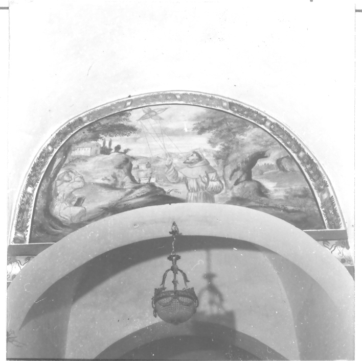 San Francesco d'Assisi riceve le stimmate (dipinto, elemento d'insieme) - ambito campano (sec. XVII)