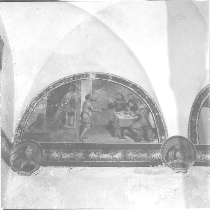 miracolo di San Francesco d'Assisi (dipinto, elemento d'insieme) - ambito campano (sec. XVII)