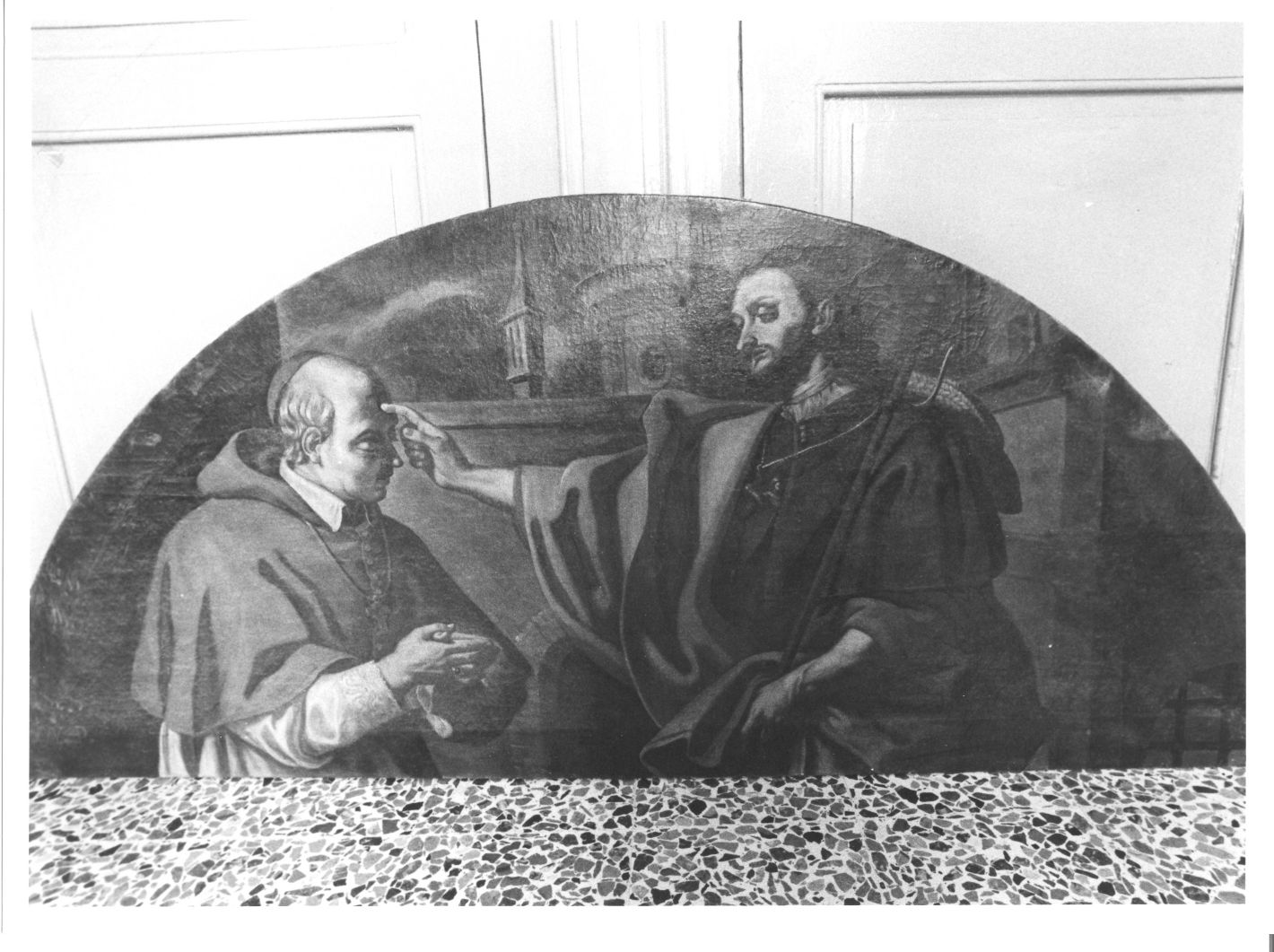 San Rocco (dipinto) di Vigilante Matteo (metà sec. XVIII)