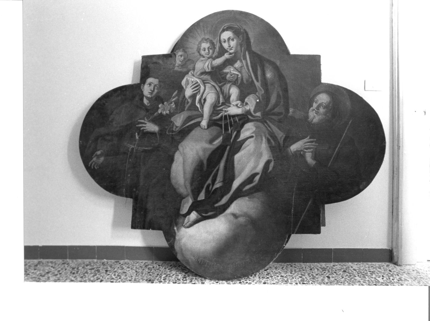 Madonna del Carmelo (dipinto) di Vigilante Matteo (sec. XVIII)