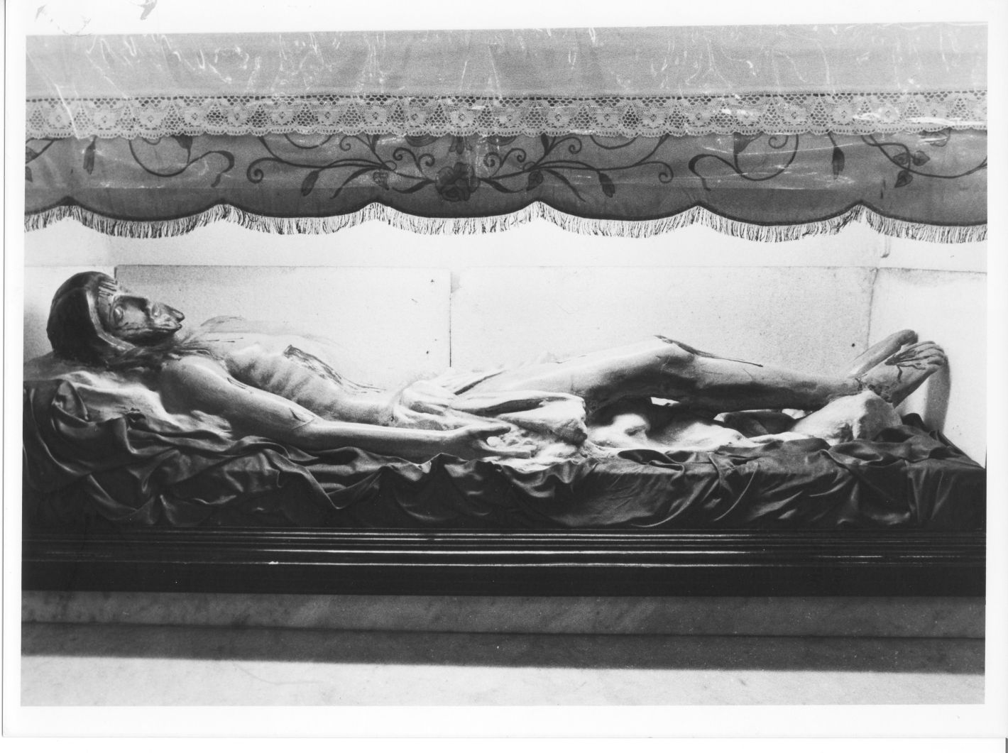 Cristo morto (statua) - bottega irpina (inizio sec. XX)