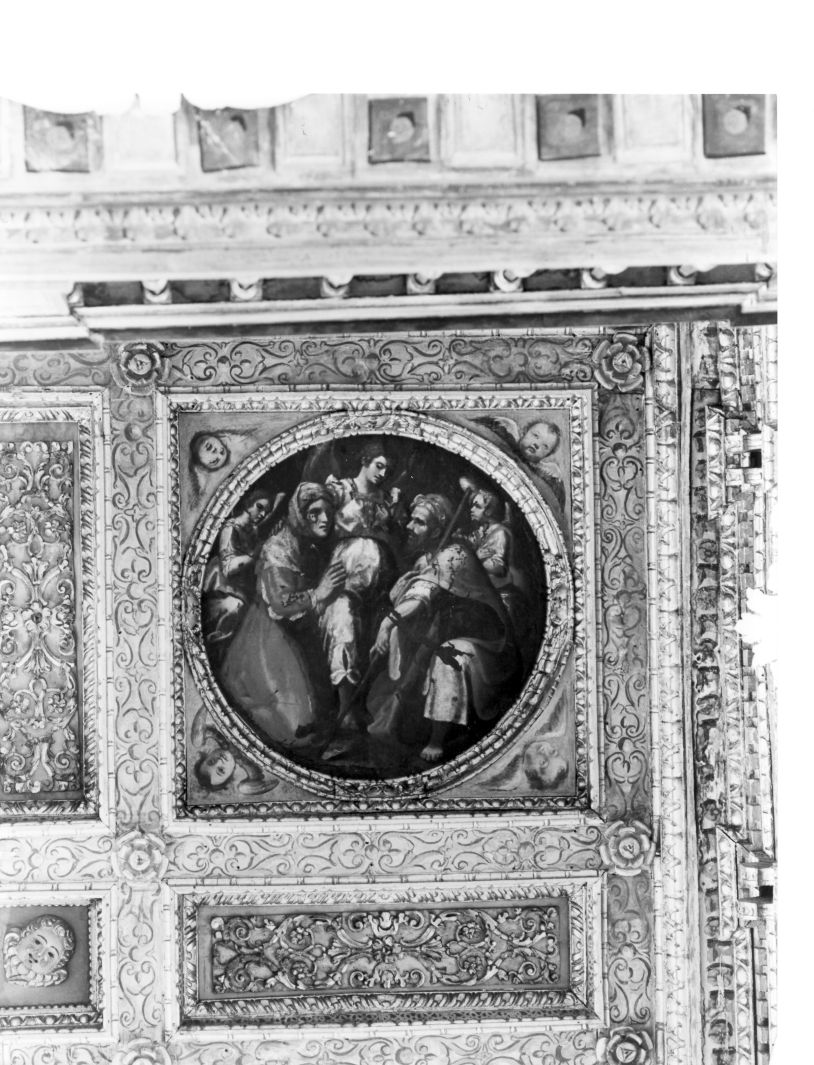 annuncio della nascita di Maria Vergine a San Gioacchino (dipinto, ciclo) di Guarino Francesco (bottega) (sec. XVII)