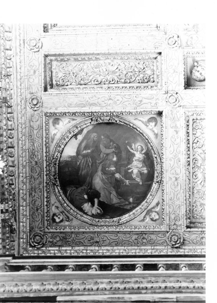 pie donne al sepolcro (dipinto) di Guarino Francesco (prima metà sec. XVII)