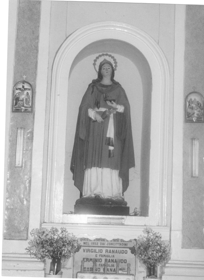 Santa Lucia (statua) - bottega campana (primo quarto sec. XX)