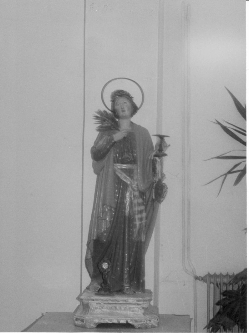 Santa Lucia (statua) - bottega campana (inizio sec. XX)