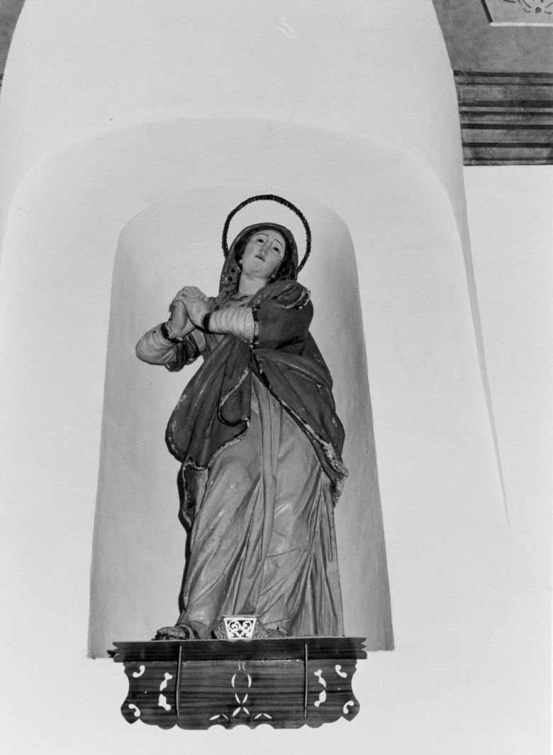 Madonna Addolorata (statua) di Colombo Giacomo (bottega) (prima metà sec. XVIII)