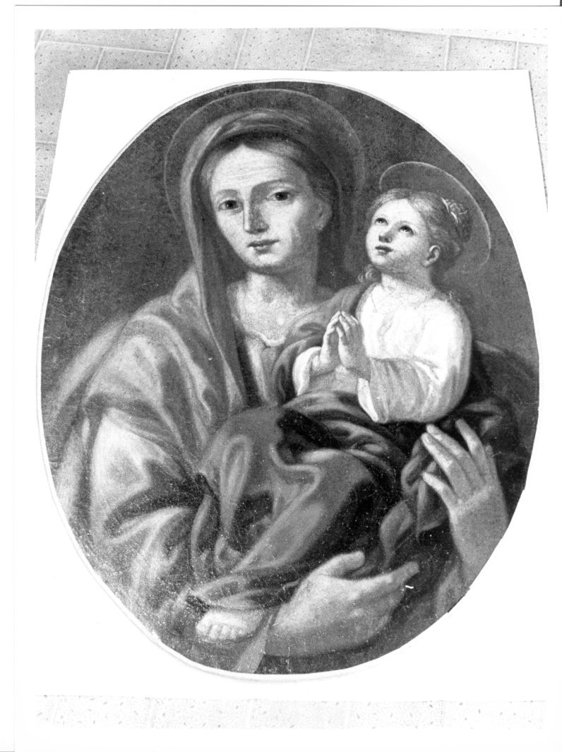 Maria Vergine bambina e Sant'Anna (dipinto) - ambito napoletano (sec. XVIII)