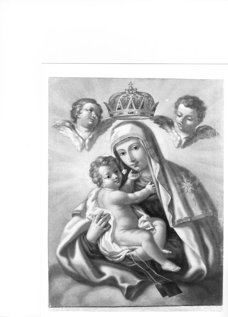 Madonna del Carmelo (dipinto) - ambito campano (fine sec. XVIII)