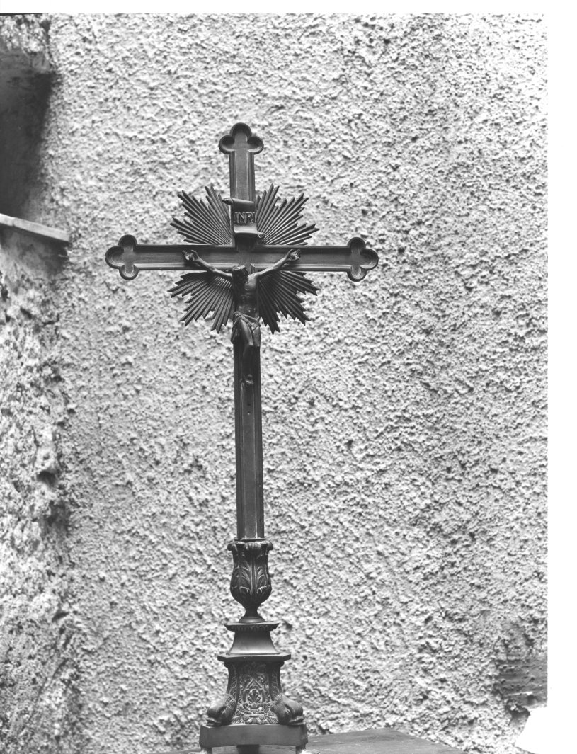 croce d'altare - bottega napoletana (sec. XIX)