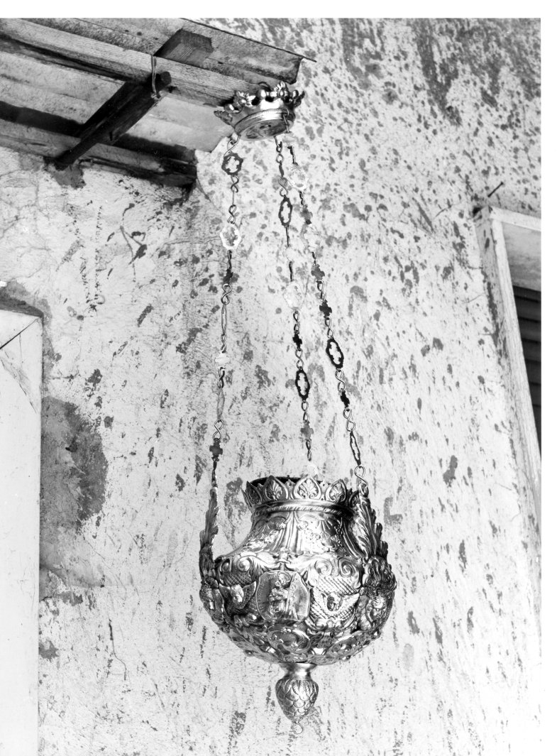 lampada - bottega napoletana (sec. XIX)