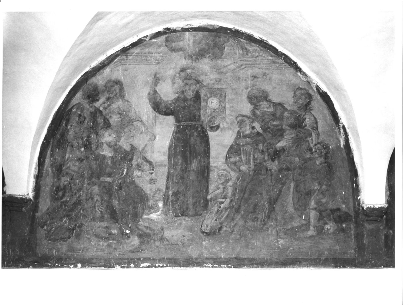 San Bernardino da Siena (dipinto, ciclo) - ambito napoletano (secc. XVII/ XIX)