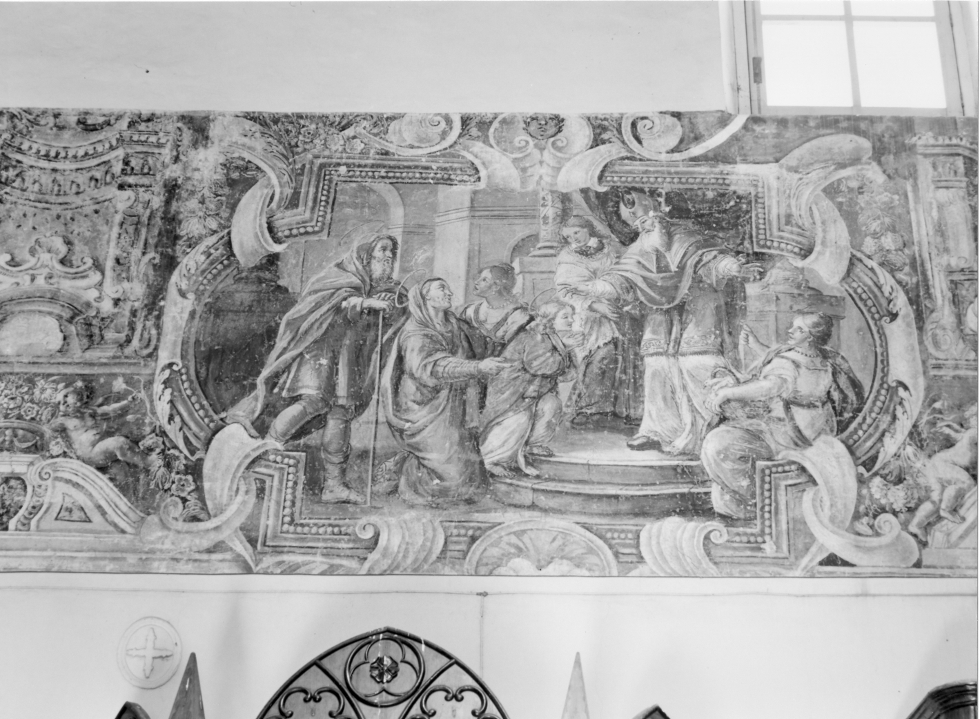 presentazione di Maria Vergine al tempio (dipinto, ciclo) di Palmieri Anselmo (sec. XVIII)