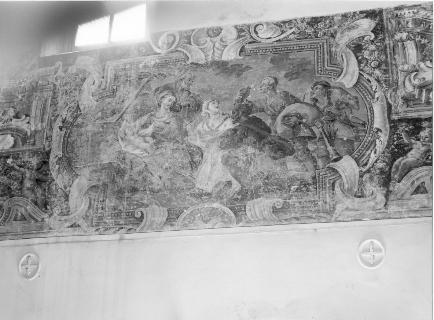 adorazione dei pastori (dipinto, ciclo) di Palmieri Anselmo (sec. XVIII)