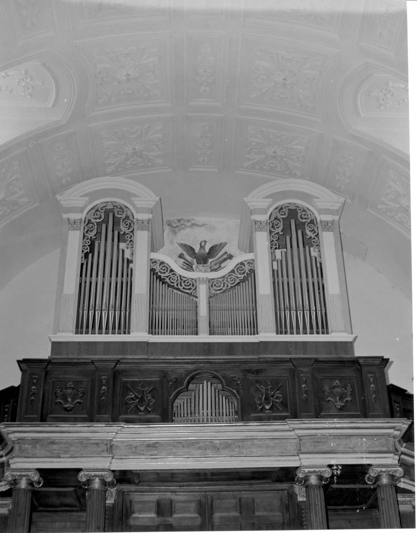 cassa d'organo - bottega Italia meridionale (primo quarto sec. XIX)