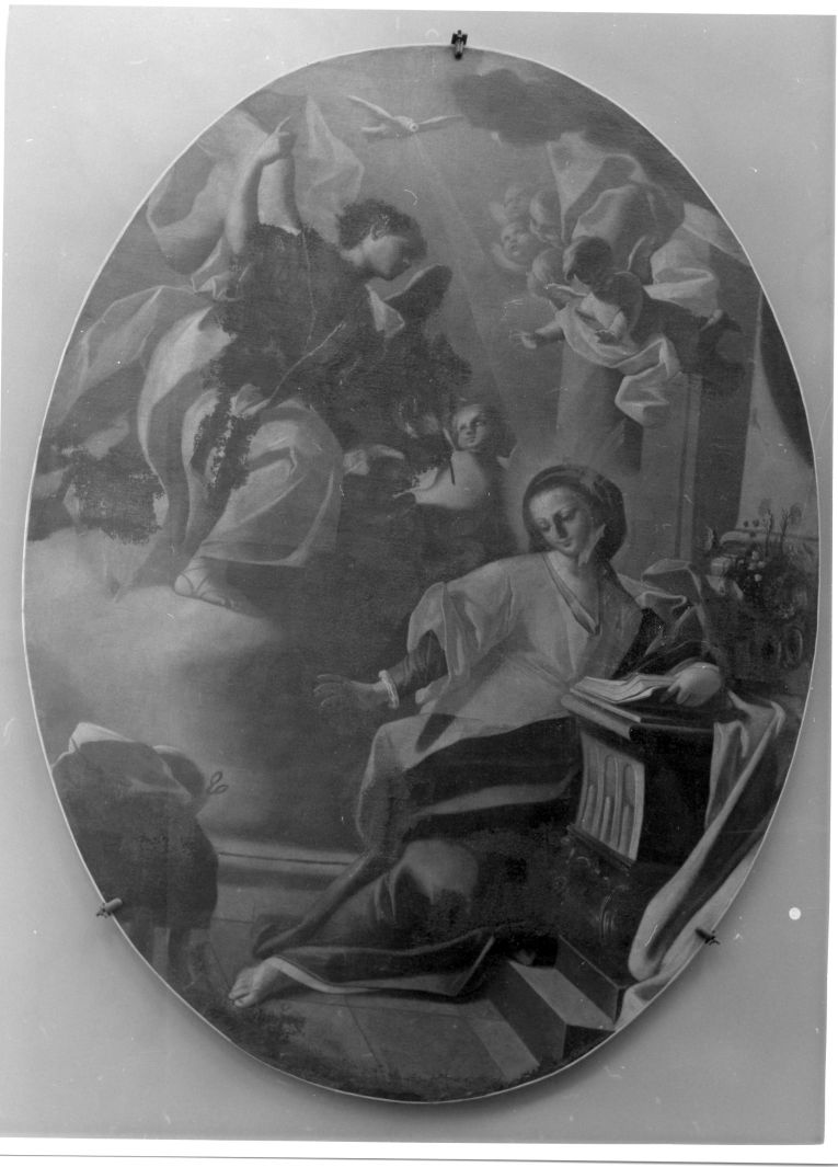 Annunciazione (dipinto) di Peccheneda Nicola (attribuito) (sec. XVIII)