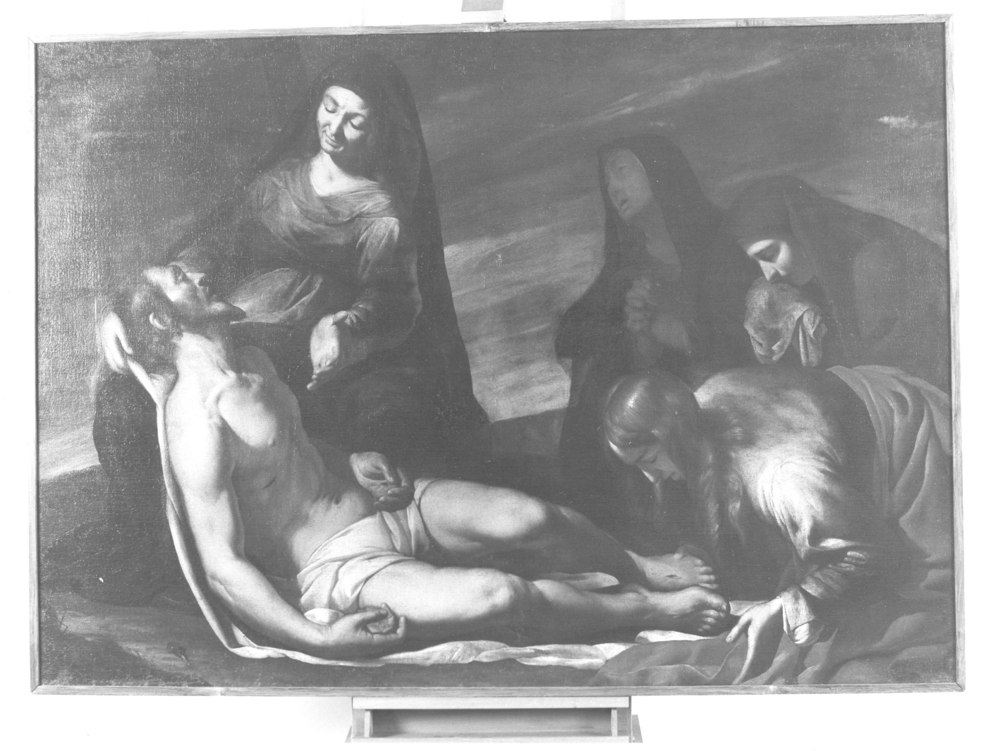 compianto sul Cristo morto (dipinto) di De Bellis Antonio (sec. XVII)