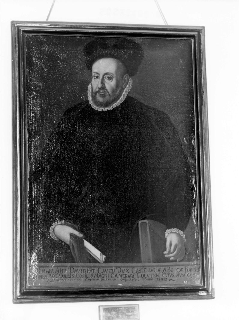 ritratto di Francesco Antonio David (dipinto) - ambito campano (metà sec. XVIII)