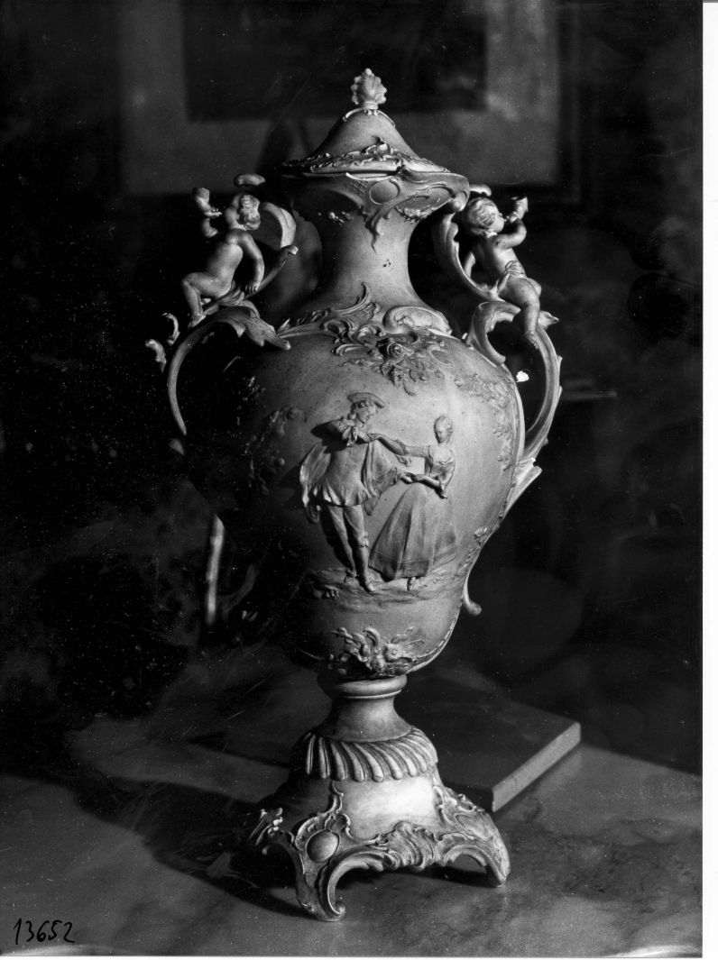 vaso - bottega campana (metà sec. XVIII)