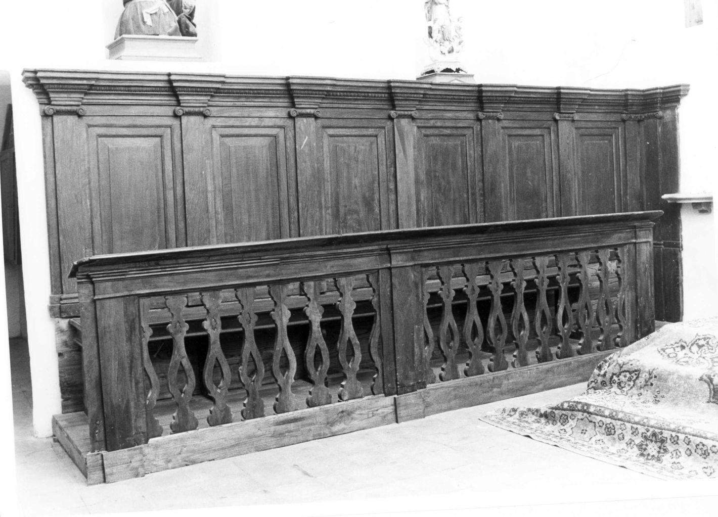stallo, serie - bottega Italia meridionale (sec. XIX)