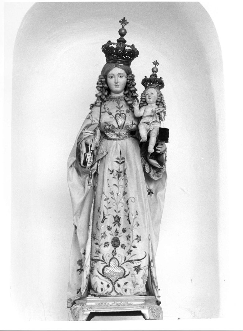 Madonna con Bambino (statua) - bottega Italia meridionale (sec. XIX)
