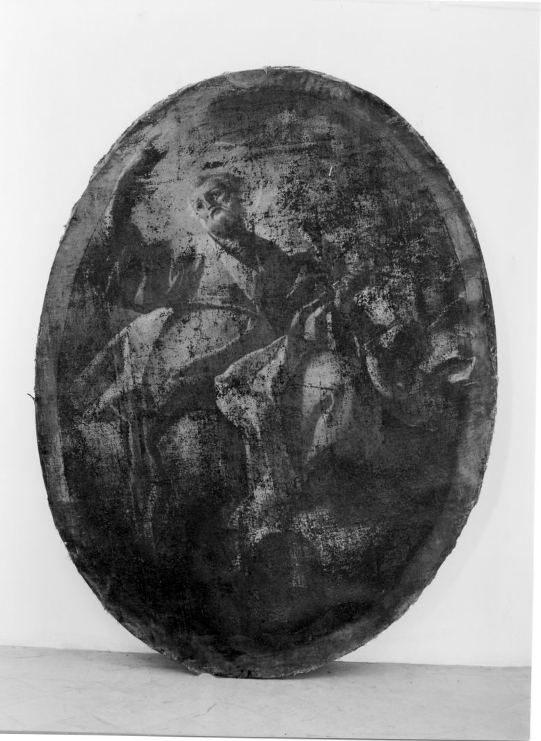 Santo (dipinto) di Peccheneda Nicola (attribuito) (sec. XVIII)