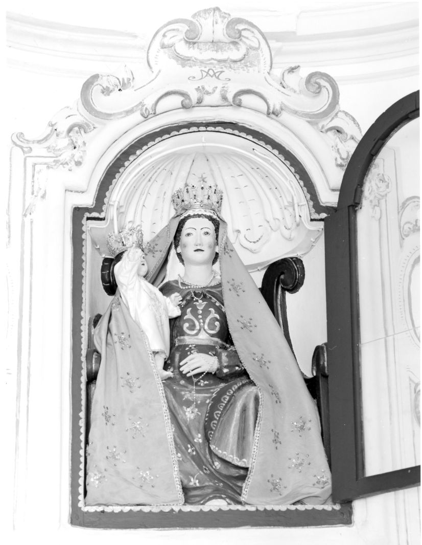 Madonna con Bambino (statua) - bottega campana (sec. XVIII)