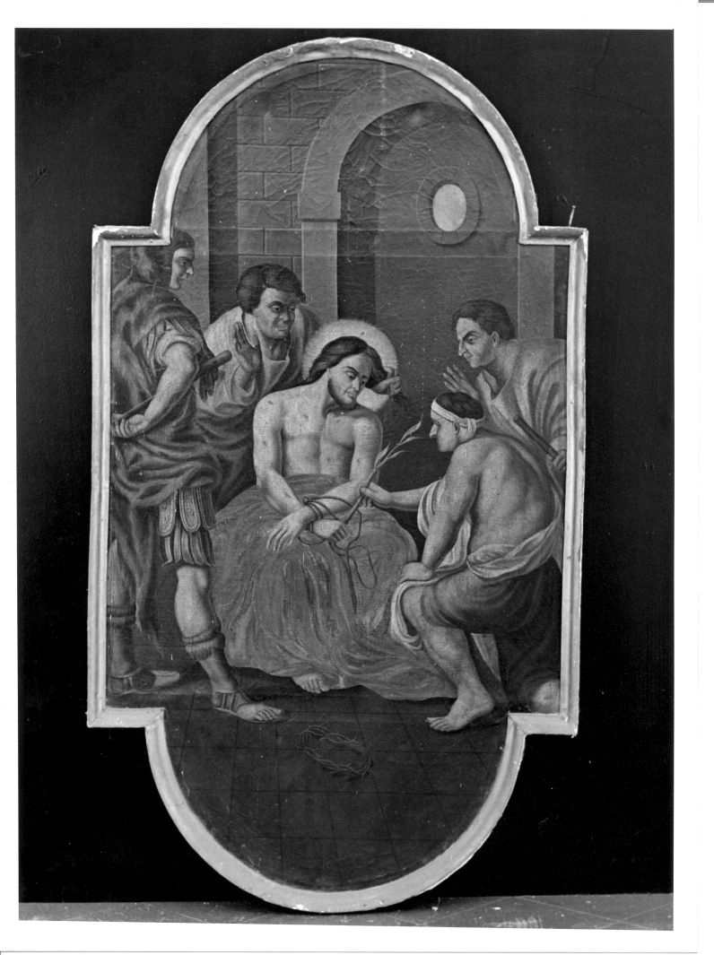 stazione X: Gesù spogliato e abbeverato di fiele (Via Crucis) - ambito napoletano (seconda metà sec. XVIII)