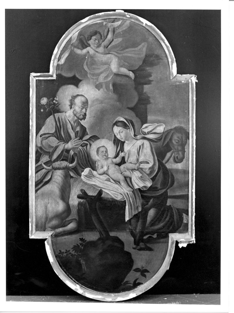 natività di Gesù (dipinto) - ambito napoletano (seconda metà sec. XVIII)