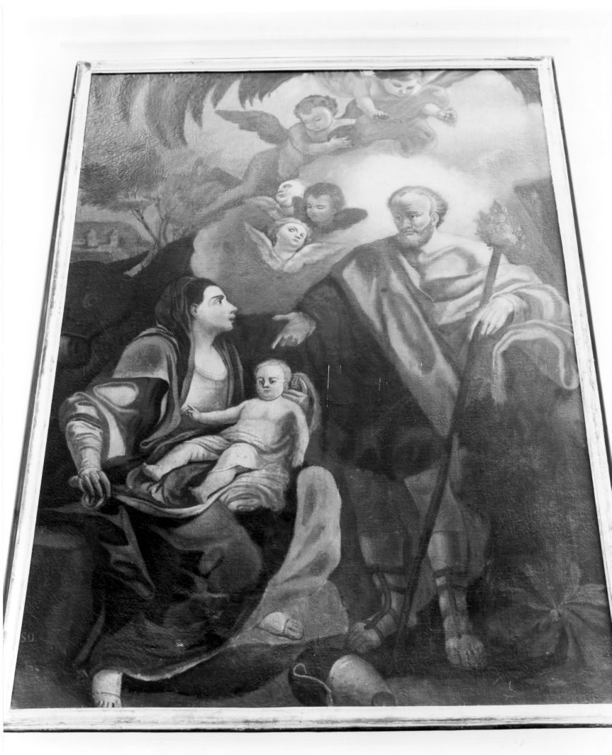 Sacra Famiglia (dipinto) - ambito napoletano (fine/inizio secc. XVII/ XVIII)