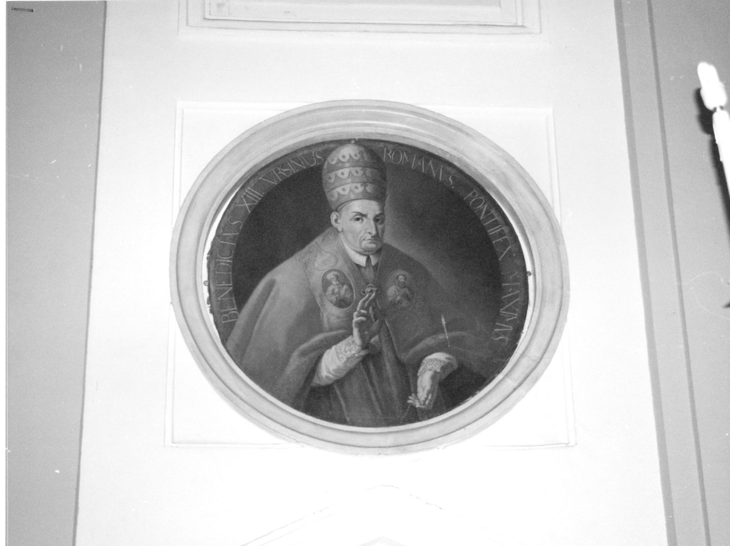 ritratto papa Benedetto XIII (dipinto) - ambito campano (inizio sec. XVII)