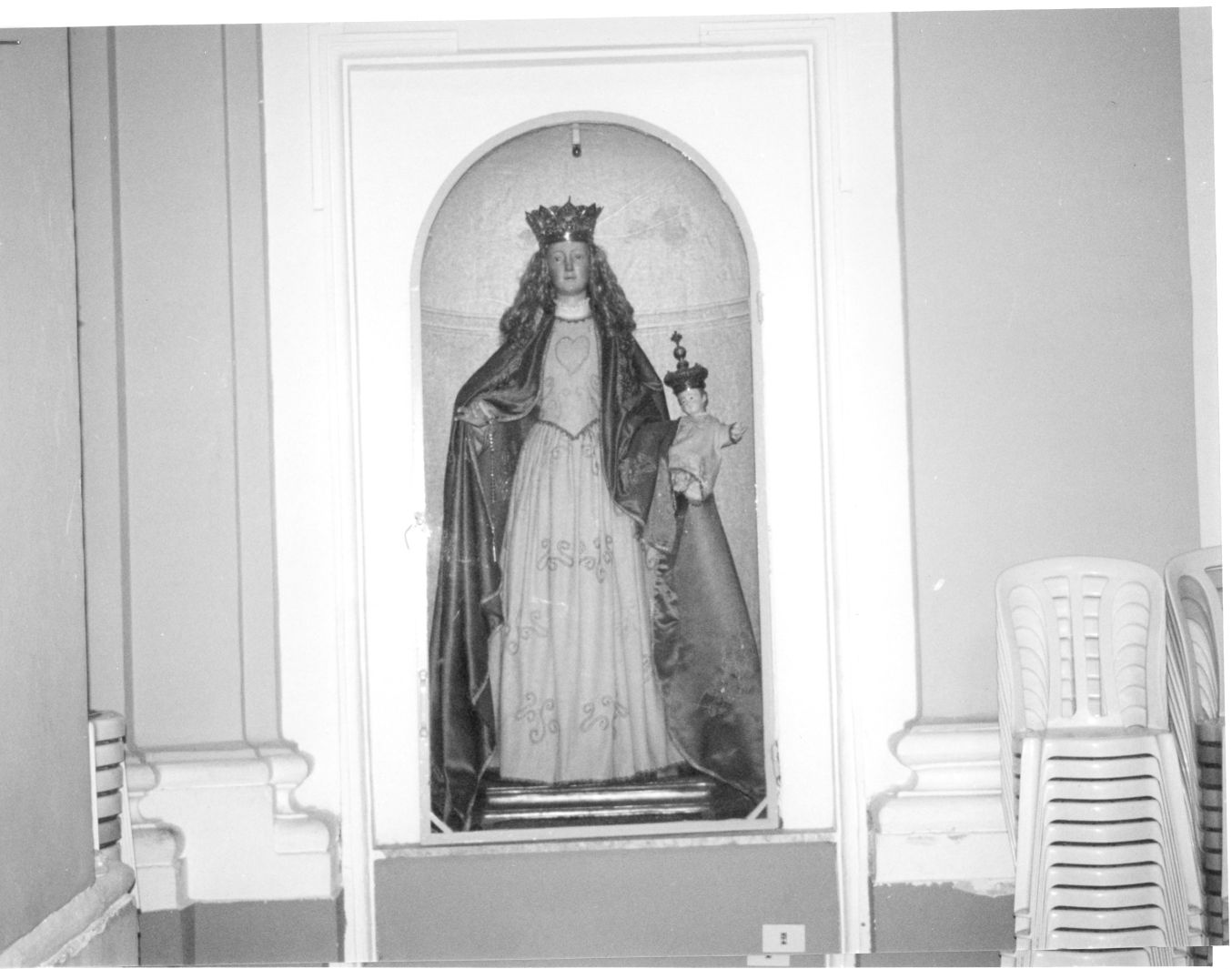 Madonna del Rosario (manichino) - bottega campana (sec. XIX)